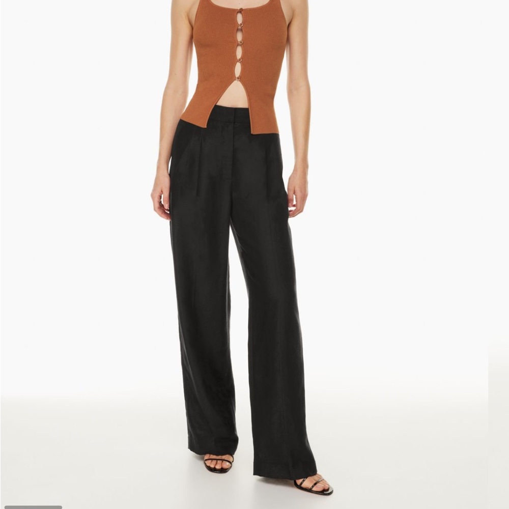 Aritzia Wilfred linen pants